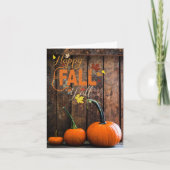 Happy Fall Y'all Card Karte (Vorderseite)