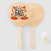 Happy Fall Y'all classic Fächer (Vorne und Hinten)