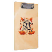 Happy Fall Y'all classic Klemmbrett (Rechts)