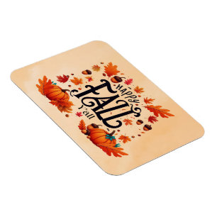 Happy Fall Y'all classic Magnet