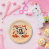 Happy Fall Y'all classic Pappteller (Party)
