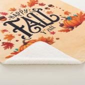 Happy Fall Y'all classic Sherpadecke (3/4)