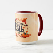Happy Fall Y'all classic Tasse (VorderseiteRechts)