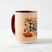 Happy Fall Y'all classic Tasse (Vorderseite Links)