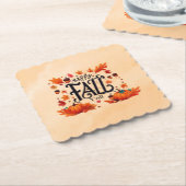 Happy Fall Y'all classic Untersetzer (angewinkelt)
