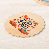 Happy Fall Y'all classic Untersetzer (angewinkelt)
