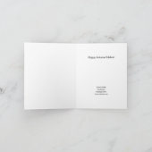 Happy Fall Y'All Customer Karte (Innenseite)