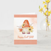 Happy Fall Y'All Customer Karte (Gelbe Blume)