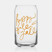 Happy Fall Y'all Dosenglas (Vorderseite)