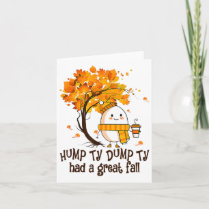Happy Fall Yall Erntedank Humpty Dumpty hatte ein Karte