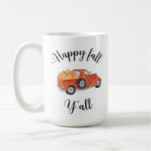 Happy Fall Y'all Fall | Herbst Saisoncoffee Mugs Kaffeetasse (Links)