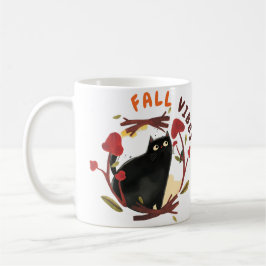 Happy Fall Y'all - Fall Vibes - Cat Lover Kaffeetasse