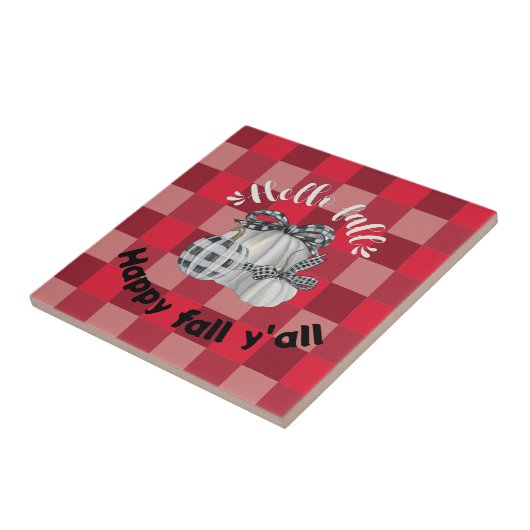 Happy Fall Y'all Fliese (Seite)