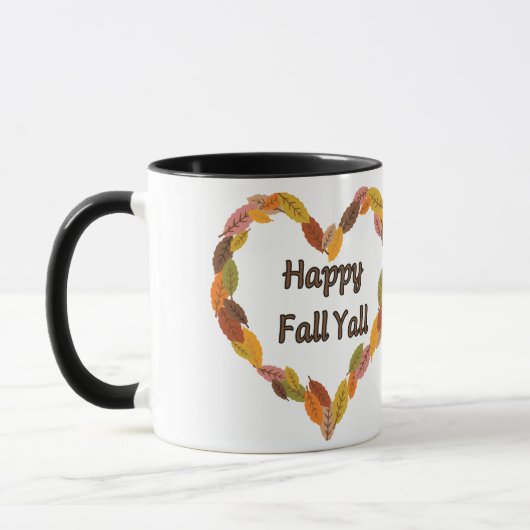 Happy Fall Y'all: Gemütliche Herbstpumpen und Blät Tasse (Links)