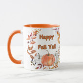 Happy Fall Y'all: Gemütliche Herbstpumpen und Blät Tasse (Links)