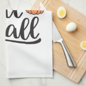 Happy Fall Y'all Geschirrtuch (Viertel Falte)