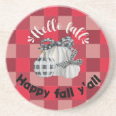 Happy Fall Y'all Getränkeuntersetzer (Vorne)