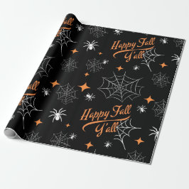 Happy Fall Y'all Gift Geschenkpapier