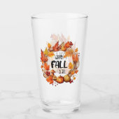 Happy Fall Y'all Glas (Vorderseite)