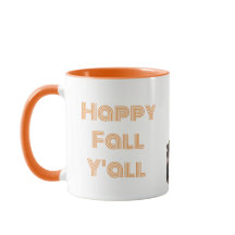 Happy Fall y'all gnome Kaffeezubereitung Tasse