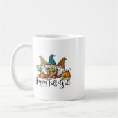 Happy Fall Y'all Gnome Leopard Pumpkin Funny Autum Kaffeetasse (Links)