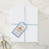 Happy Fall Y'all | Herbst | Personalisierter Name Geschenkanhänger (Mit Garn)