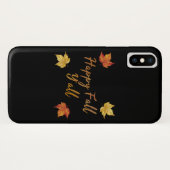 Happy Fall Y'all Herbstmapelleaf Case-Mate iPhone Hülle (Rückseite (Horizontal))