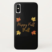 Happy Fall Y'all Herbstmapelleaf Case-Mate iPhone Hülle (Rückseite)