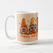 Happy Fall Y'All Holiday Gnomes Kaffeetasse (Links)
