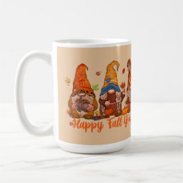 Happy Fall Y'All Holiday Gnomes Kaffeetasse