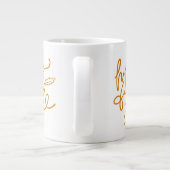 Happy Fall Y'all Jumbo-Tasse (Rückseite)