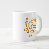 Happy Fall Y'all Jumbo-Tasse (Vorderseite Rechts)