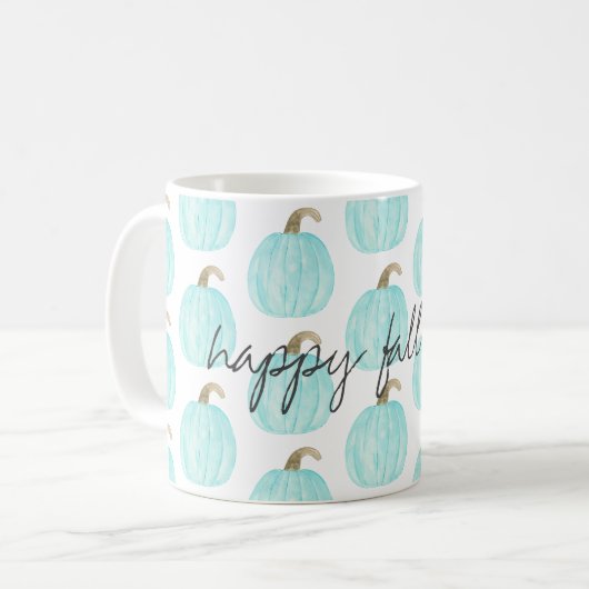 Happy Fall Y'all Kaffeetasse (Vorderseite Links)