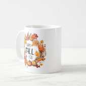 Happy Fall Y'all Kaffeetasse (Vorderseite Links)