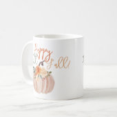 Happy Fall Y'all Kaffeetasse (Vorderseite Links)