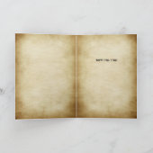 Happy Fall Y'all Kitten, Pumpkin Patch Cat Karte (Innenseite)