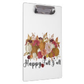 Happy Fall Y'all Klemmbrett (Rechts)