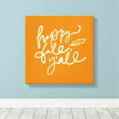 Happy Fall Y'all Leinwanddruck (Insitu (Holzboden))