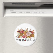 Happy Fall Y'all Magnet (In Situ (Geschirrspüler))