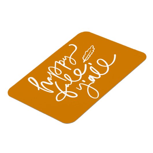 Happy Fall Y'all Magnet (Linke Seite)