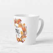 Happy Fall Y'all Milchtasse (Rechte Ecke)