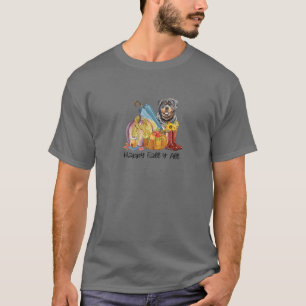 Happy Fall Yall Niedlich Rottweiler Pumpkin Dekora T-Shirt