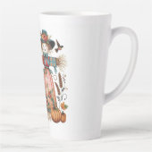 Happy Fall Ya'll Niedliche Skepsis und Herbstblätt Milchtasse (Rechts)