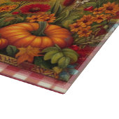 Happy Fall Yall Niedliche Skepsis und Herbsternte Schneidebrett (Ecke)