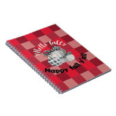 Happy Fall Y'all Notizblock (Rechte Seite)