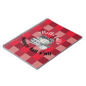 Happy Fall Y'all Notizblock (Linke Seite)