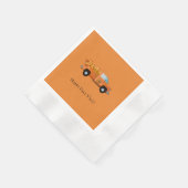Happy Fall Y'all Paper Napkin Serviette (Ecke)
