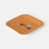 Happy Fall Y'all Paper Plate Pappteller (Gewinkelt)