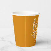 Happy Fall Y'all Pappbecher (Rechts)