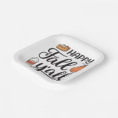 Happy Fall Y'all Pappteller (Gewinkelt)